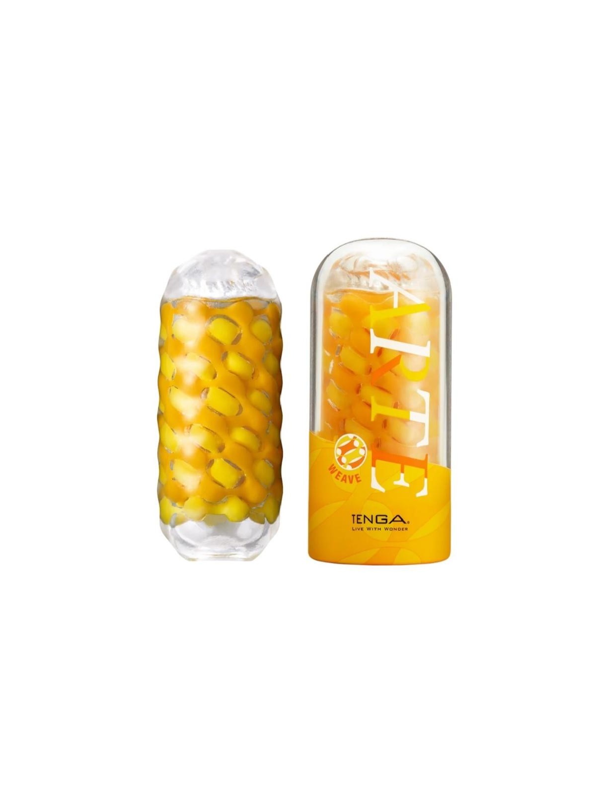 Tenga masturbatore manuale arte weave