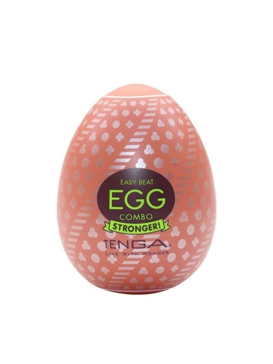 Tenga masturbatore a forma di uovo egg combo stronger