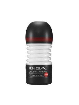 Tenga masturbatore flessibile monouso con testa rotante, resistente
