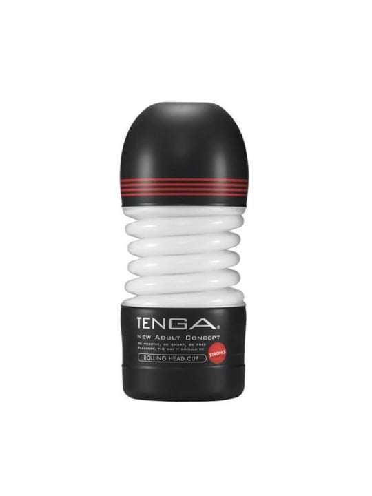 Tenga masturbatore flessibile monouso con testa rotante, resistente