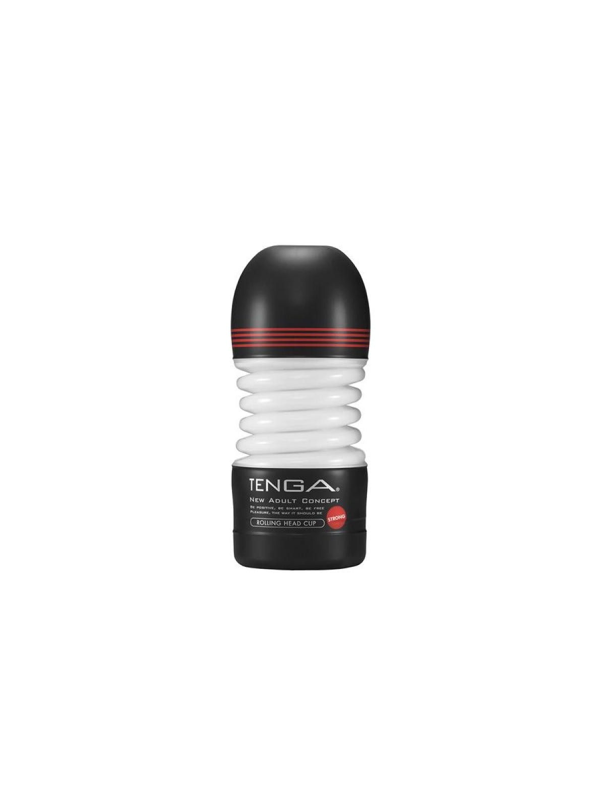 Tenga masturbatore flessibile monouso con testa rotante, resistente