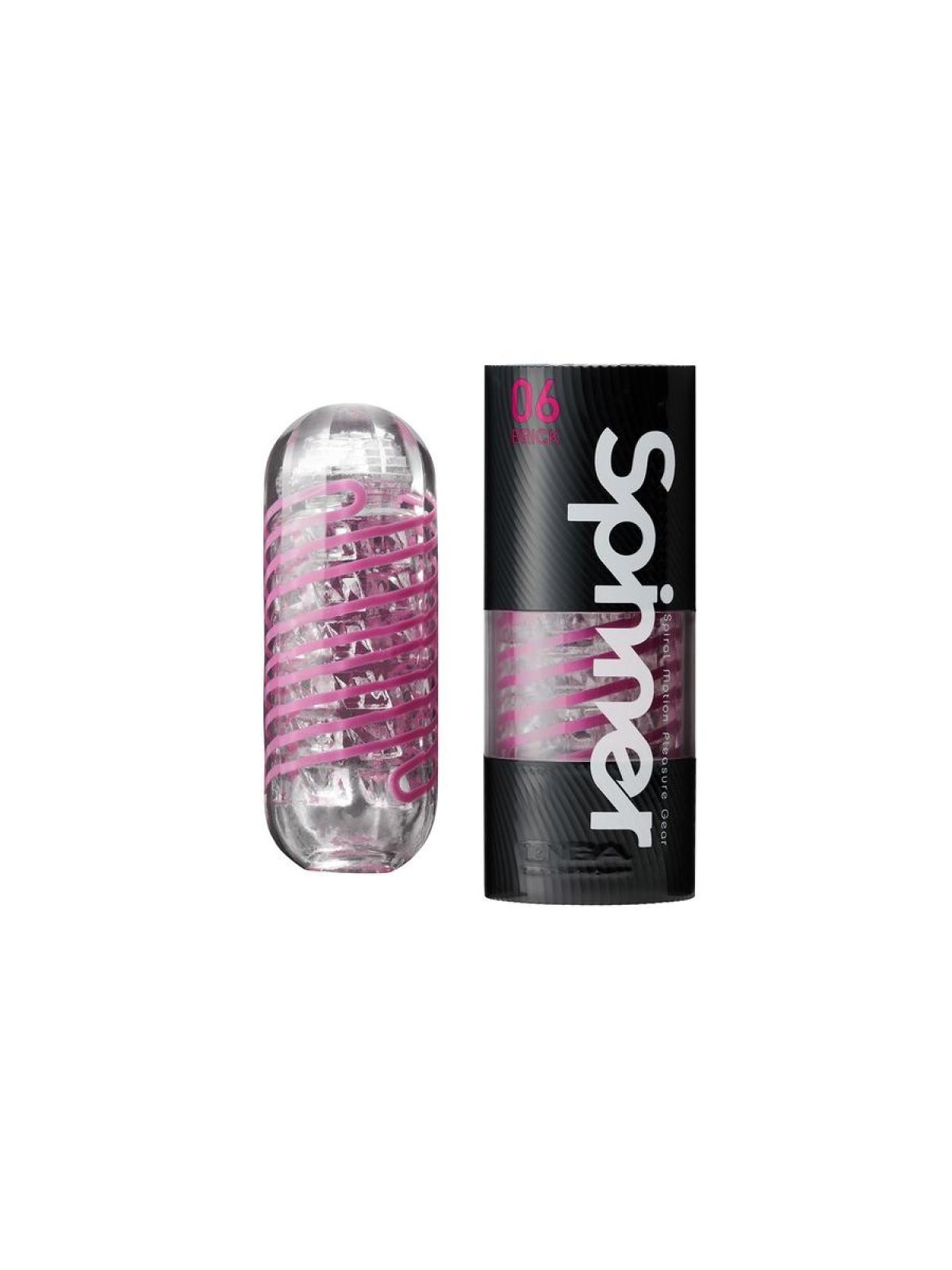 Tenga masturbatore riutilizzabile spinner brick 06