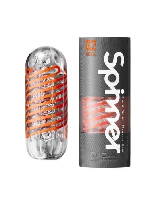 Tenga masturbatore riutilizzabile spinner hexa 02