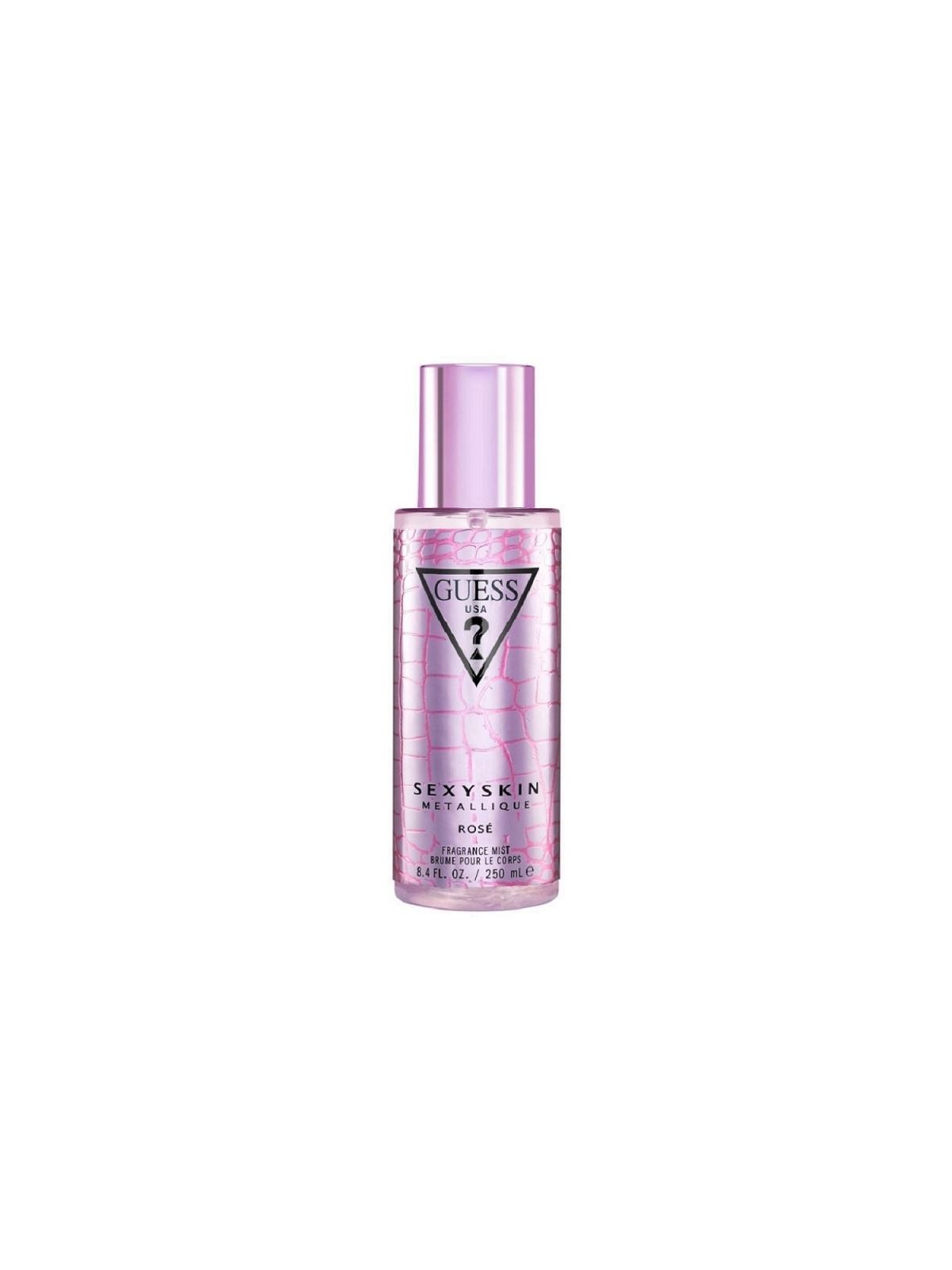 Guess sexy skin metalique rose spray per il corpo 250 ml