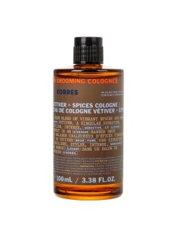 Korres athenian grooming vetiver & spices eau de cologne 100 ml