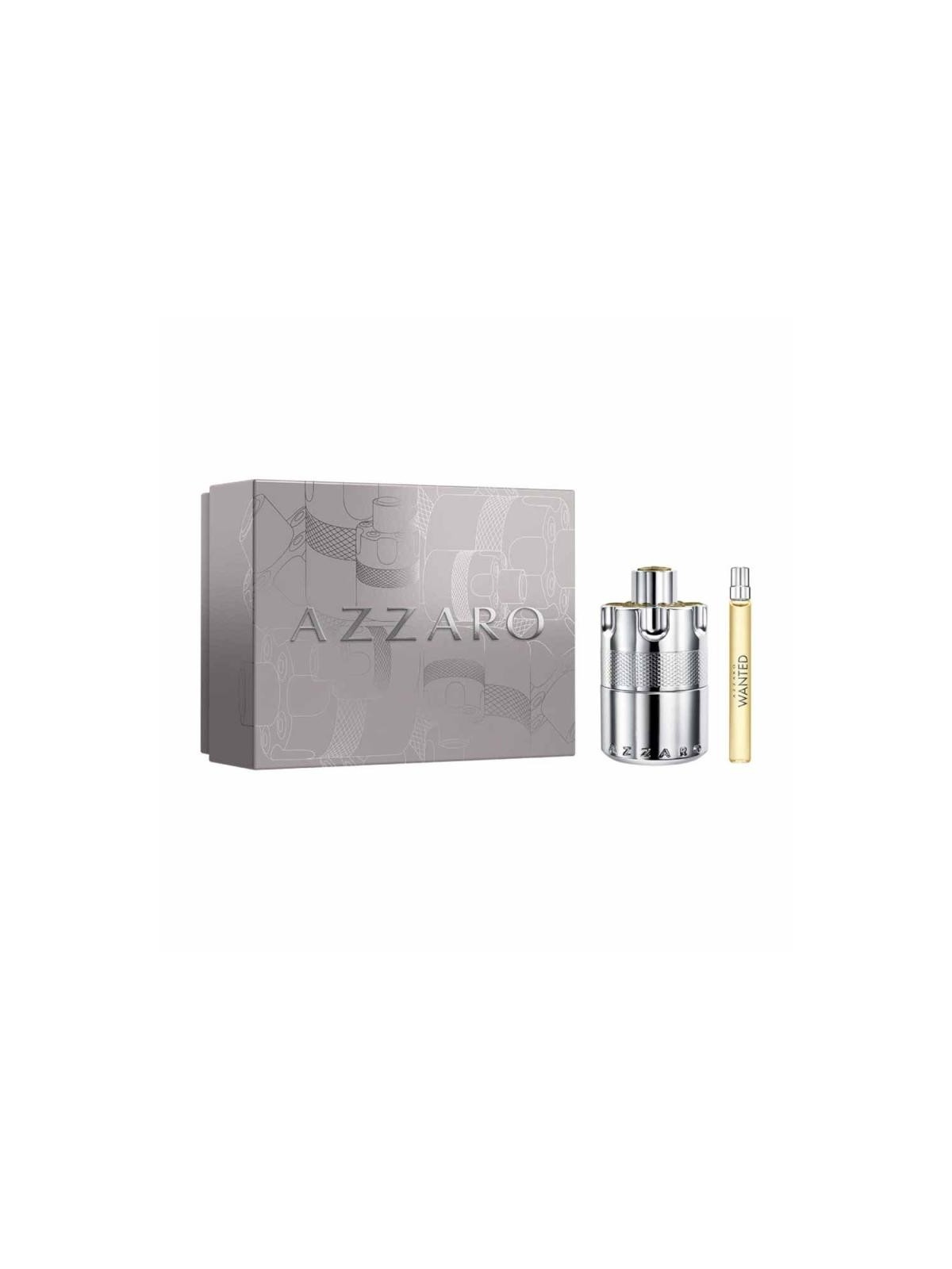Set azzaro wanted edp spray 100ml + miniatura edp spray 10ml
