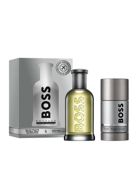 Set hugo boss spray edt in flacone da 100 ml + deo stick da 75 ml