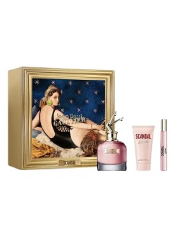 Set jean paul gaultier scandal edp spray 80 ml + lozione corpo 75 ml + edp spray 10 ml