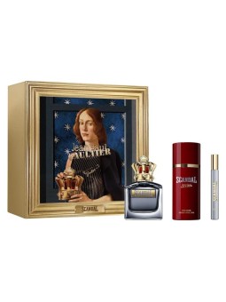 Set jean paul gaultier scandal pour homme edt spray 100 ml + deo spray 150 ml + edt spray 10 ml