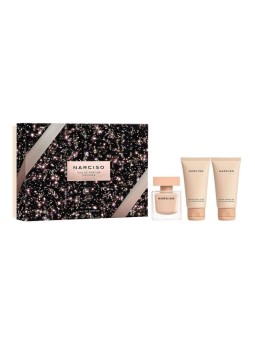 Set narciso rodriguez narciso poudree edp spray 50 ml + lozione corpo 50 ml + gel doccia 50 ml
