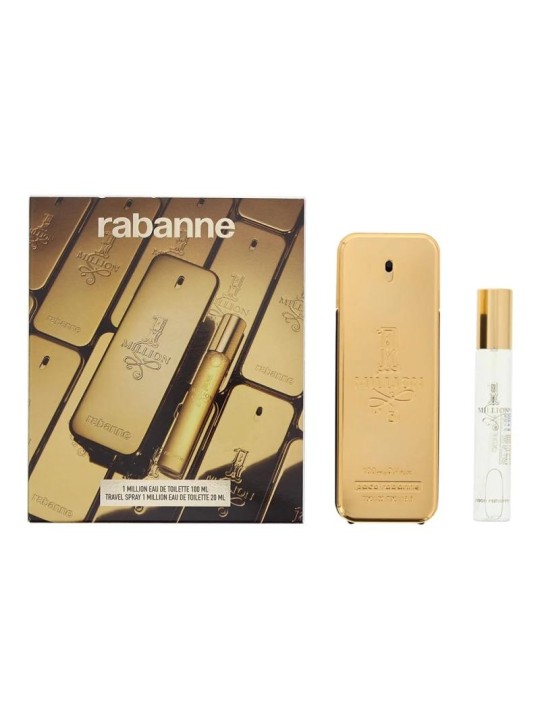 Set paco rabanne 1 million edt spray 100 ml + edt spray 20 ml