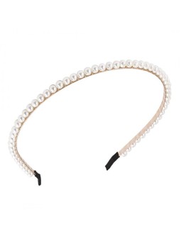 Ecarla fascia per capelli con perle
