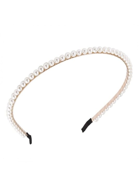 Ecarla fascia per capelli con perle