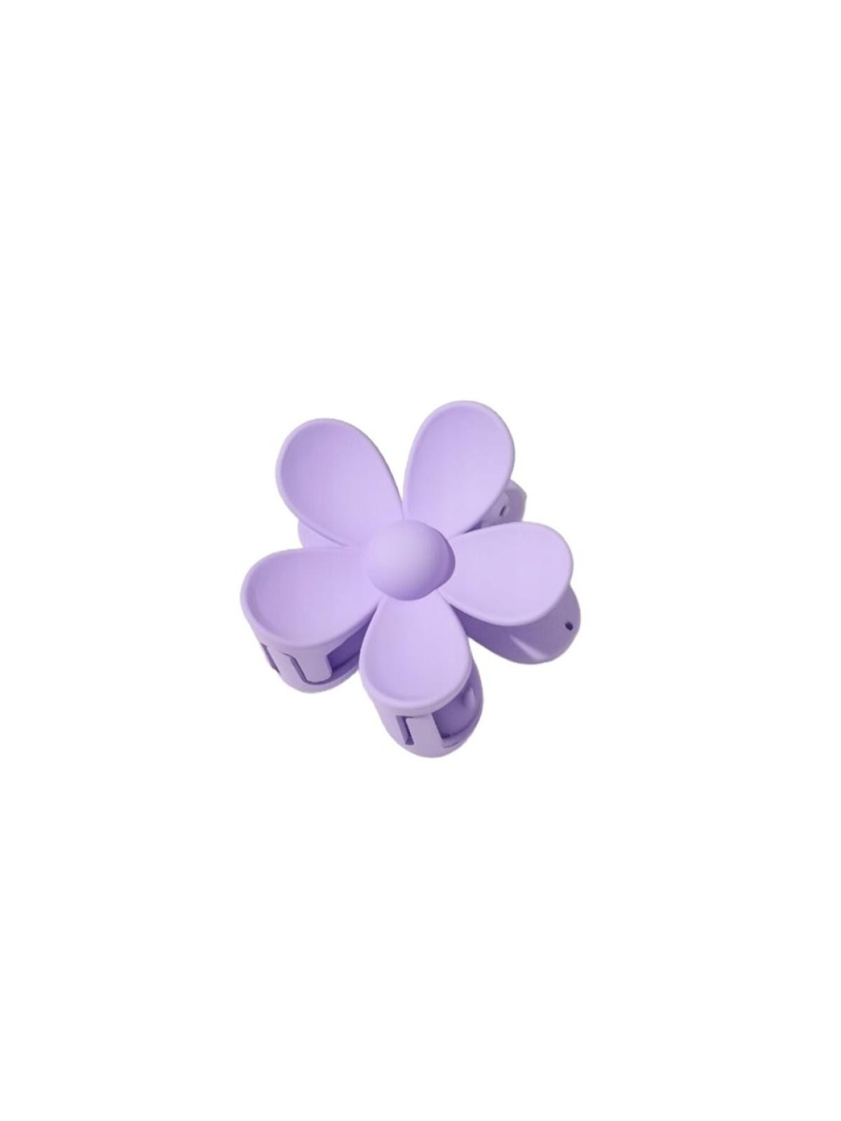 Ecarla fermaglio per capelli con fiore viola