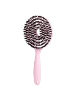 Ecarla spazzola per capelli con setole rosa