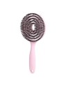 Ecarla spazzola per capelli con setole rosa