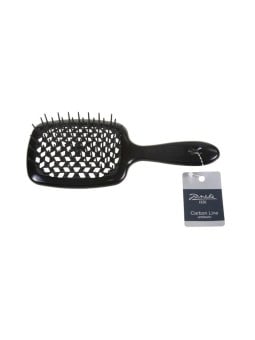 Janeke spazzola per capelli in carbonio superbrush carbon line nera