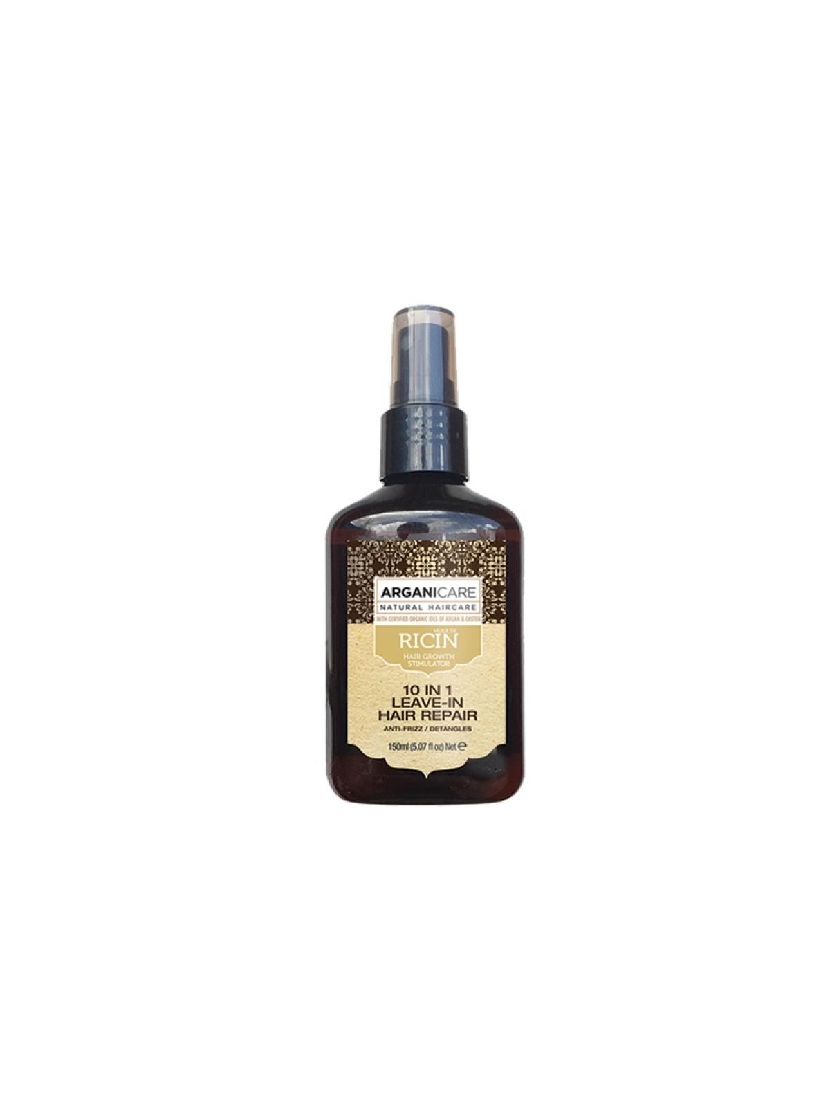 Arganicare siero riparatore per capelli castor oil 10 in 1 hair repair 150 ml