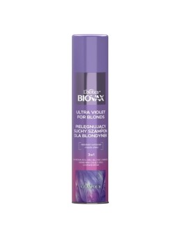 Biovax shampoo secco glamour ultra violet per biondi 200 ml