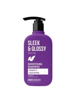 Chantal shampoo lisciante per capelli prosalon sleek & glossy 375 ml