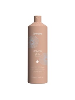 Echosline shampoo ricostruttore per capelli keratin veg 1000ml