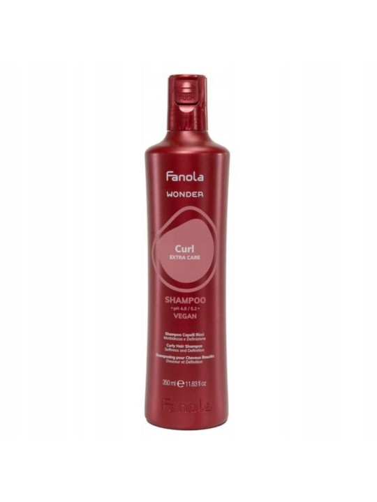 Fanola wonder curl shampoo extra care per capelli ricci 350 ml