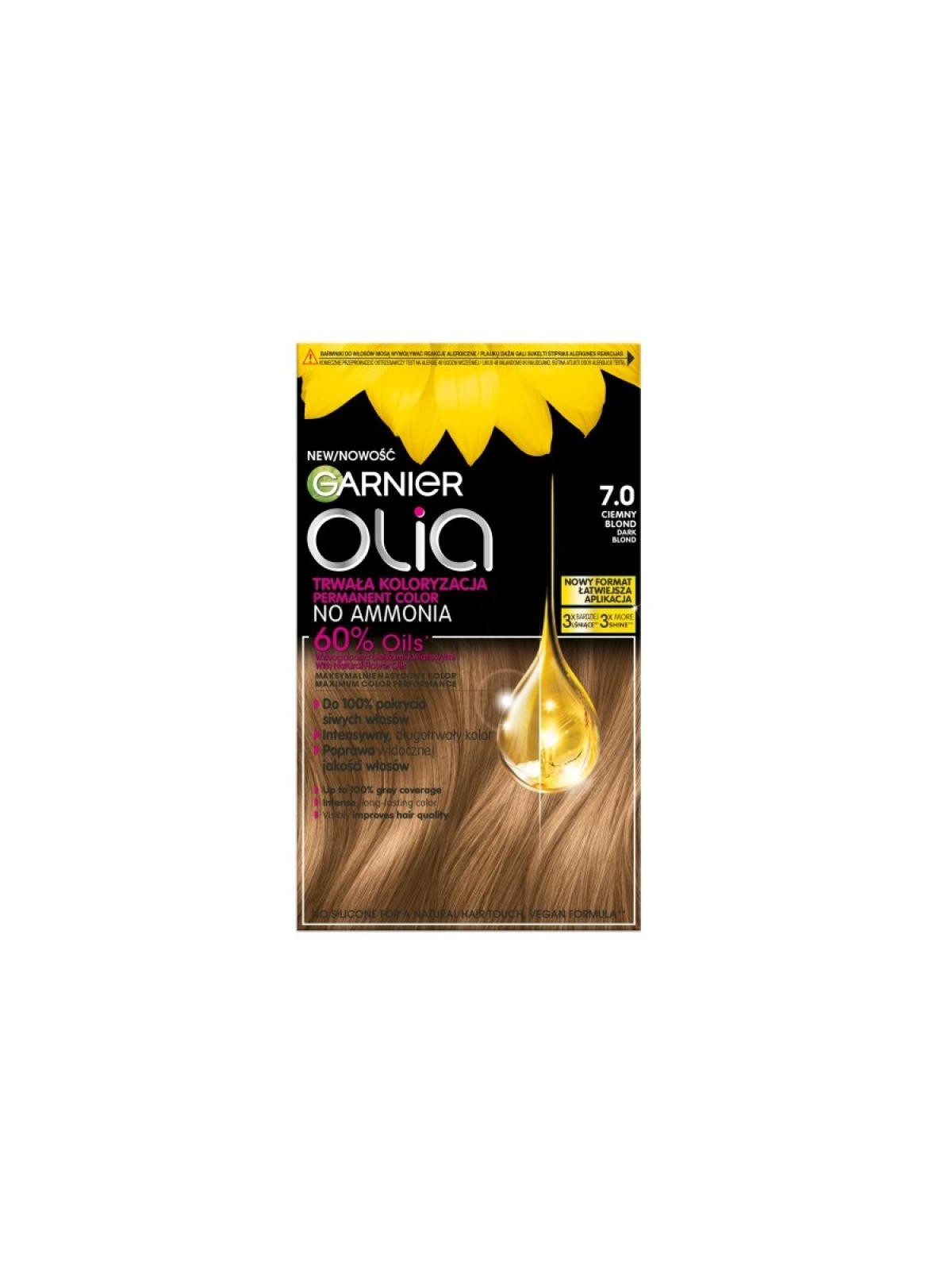 Garnier tinta per capelli olia 7.0 biondo scuro