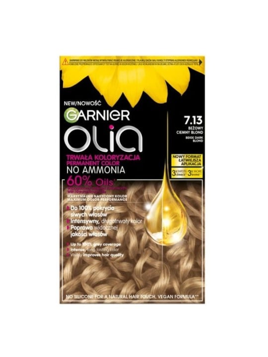 Garnier tinta per capelli olia 7.13 beige biondo scuro