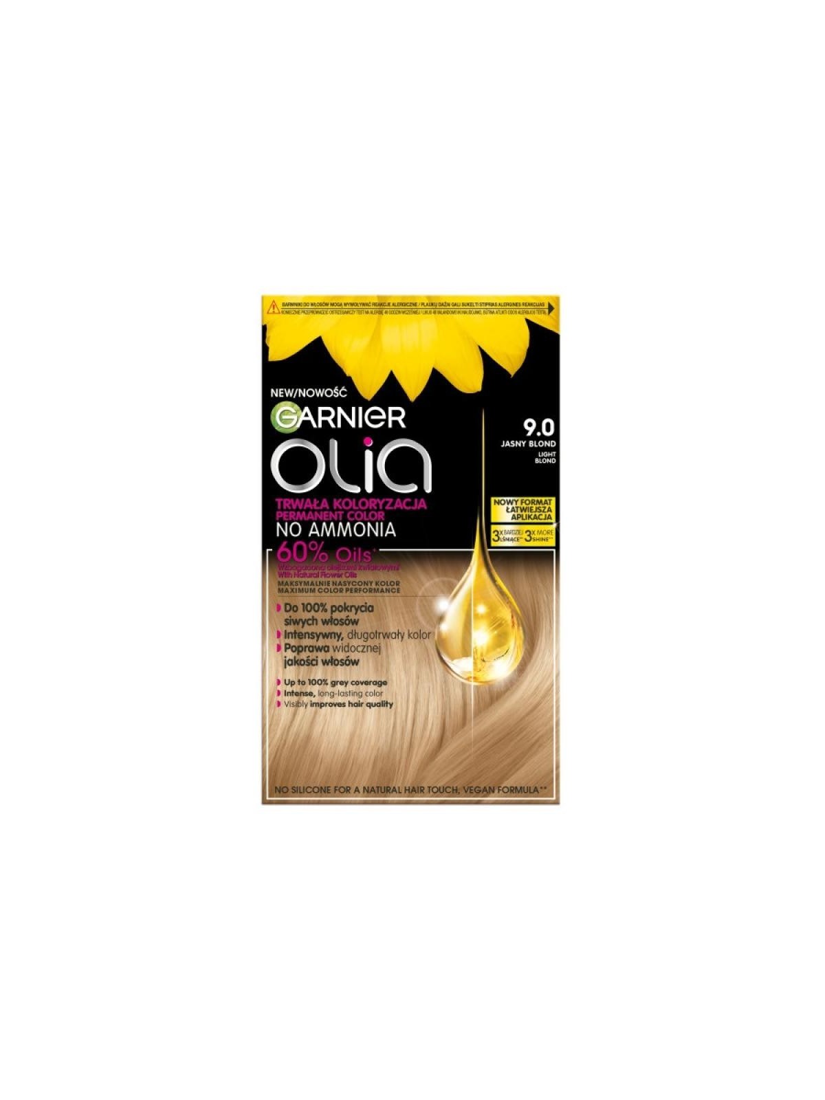 Garnier tinta per capelli olia 9.0 biondo chiaro