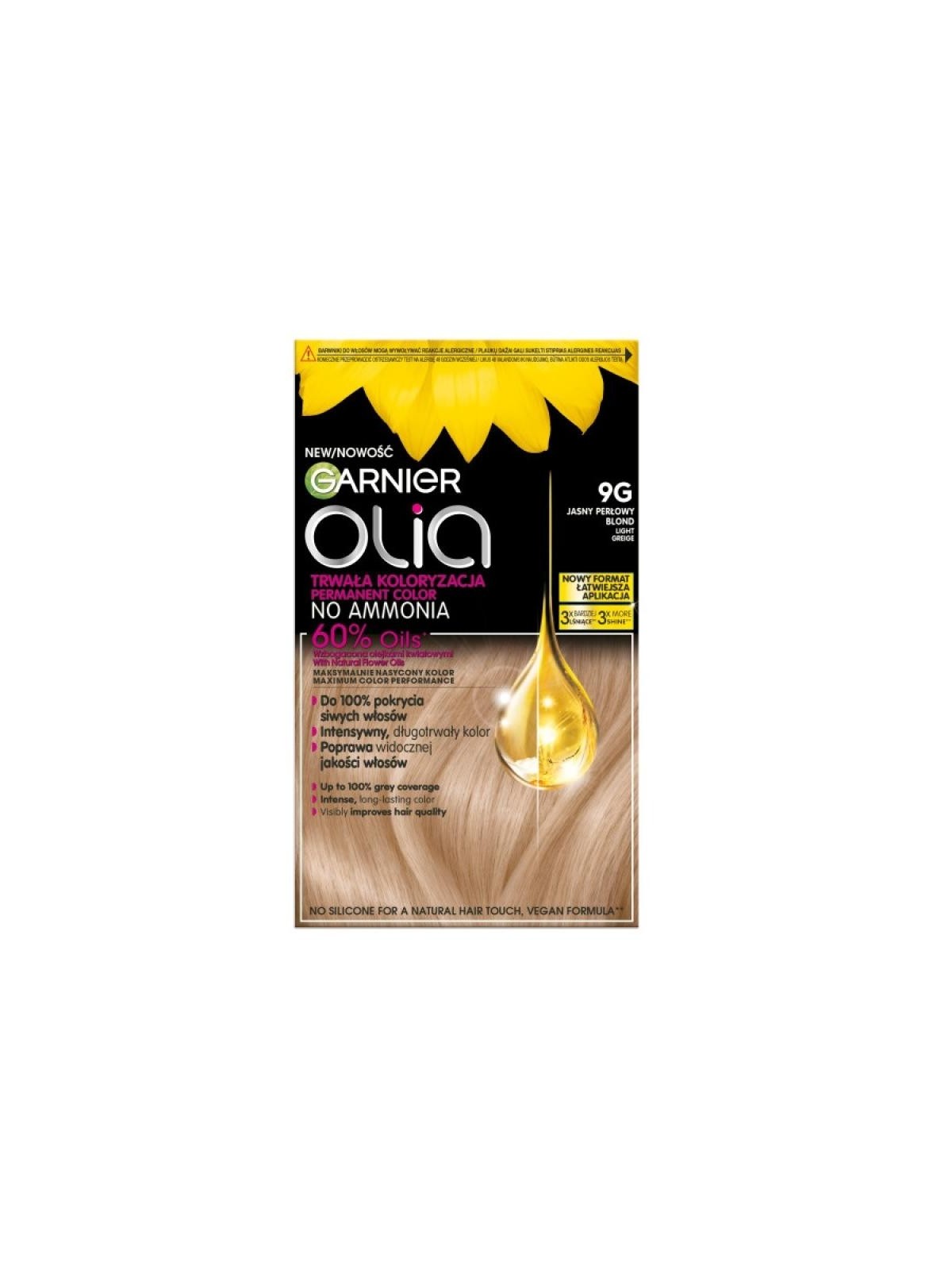 Garnier tinta per capelli olia 9g grigio chiaro