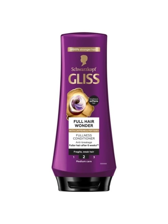 Gliss balsamo per capelli full hair wonder 200 ml