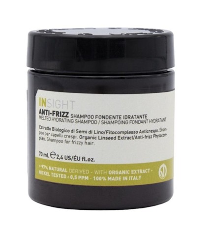 Insight shampoo fuso idratante concentrato per capelli crespi 70 ml