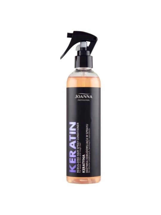 Joanna professional balsamo spray ricostruttivo alla cheratina per capelli indeboliti con spray alla cheratina 300 ml