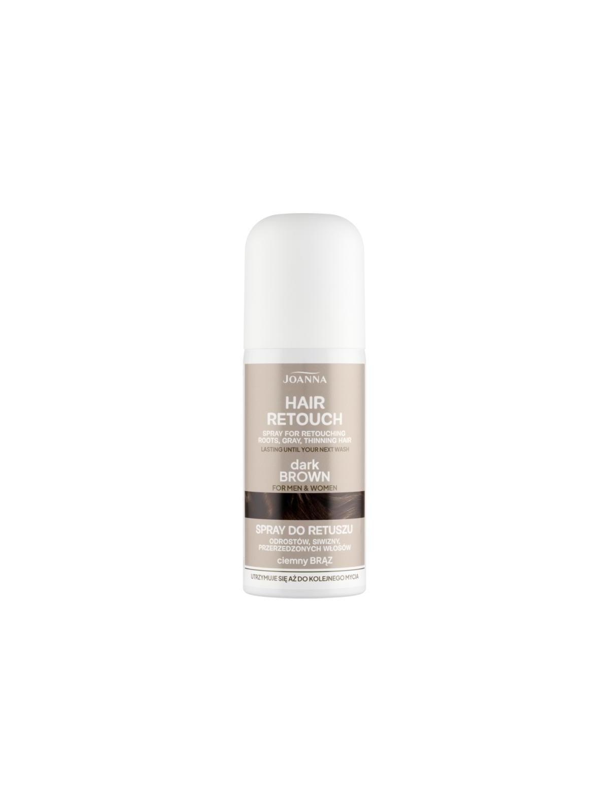 Joanna spray ritocco ricrescita hair retouch castano scuro 75ml