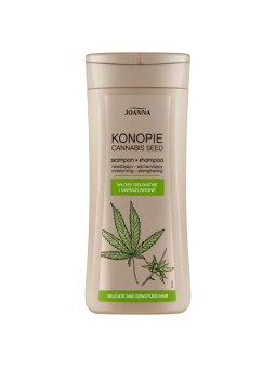 Joanna shampoo idratante e rinforzante konopie per capelli delicati e sensibilizzati 200 ml