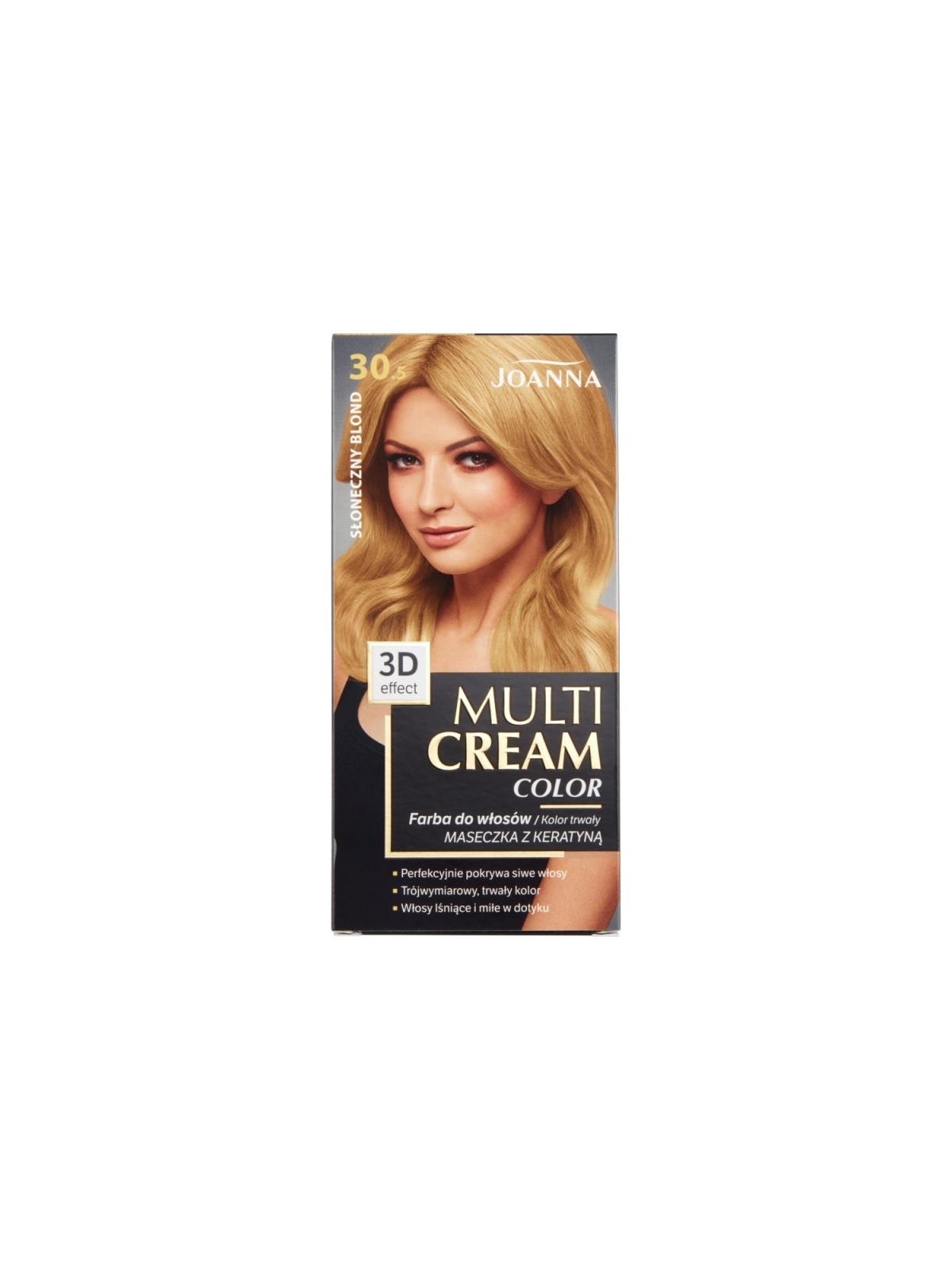Joanna tinta per capelli multi cream color 30.5 biondo soleggiato