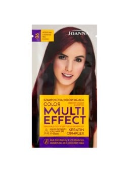Joanna shampoo colorante istantaneo multi effect keratin complex 06 rosso ciliegia 35 g