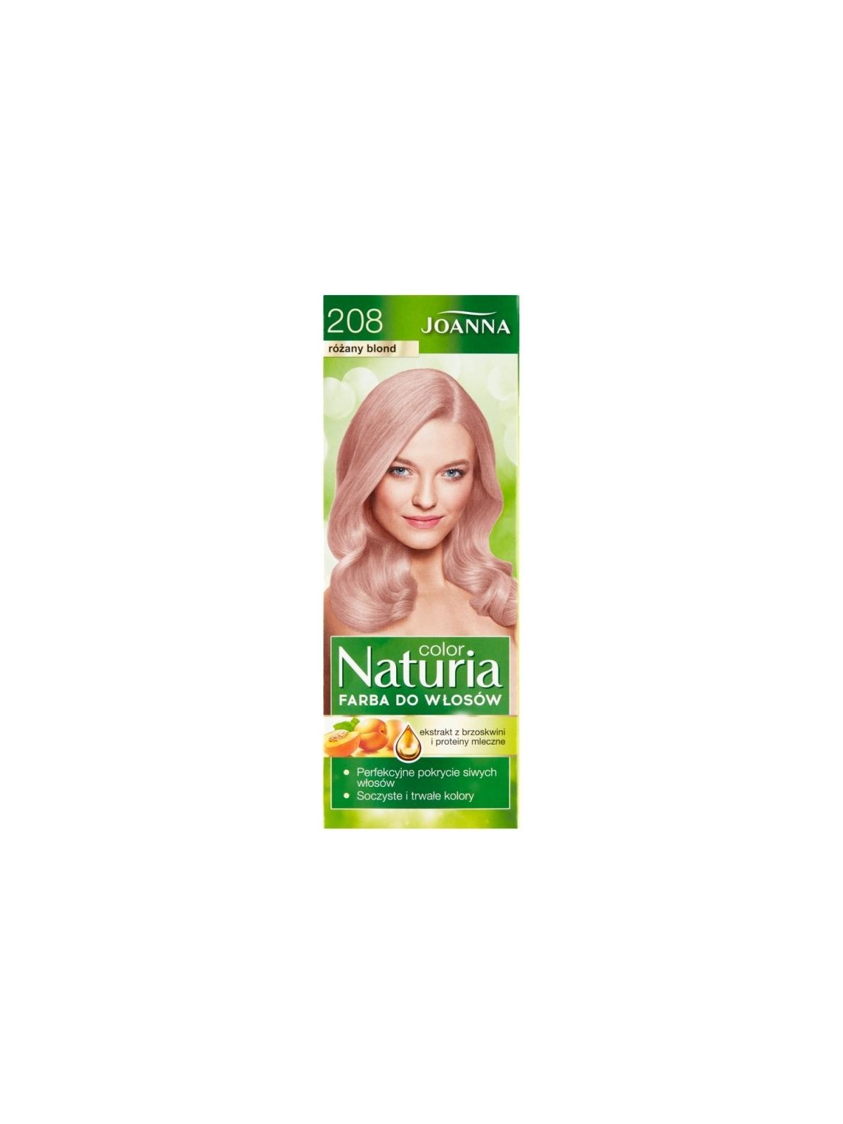Joanna tinta per capelli naturia color 208 biondo rosa