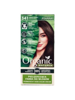 Joanna tinta per capelli nutriente biologica naturia senza ammoniaca e ppd 341 cioccolato
