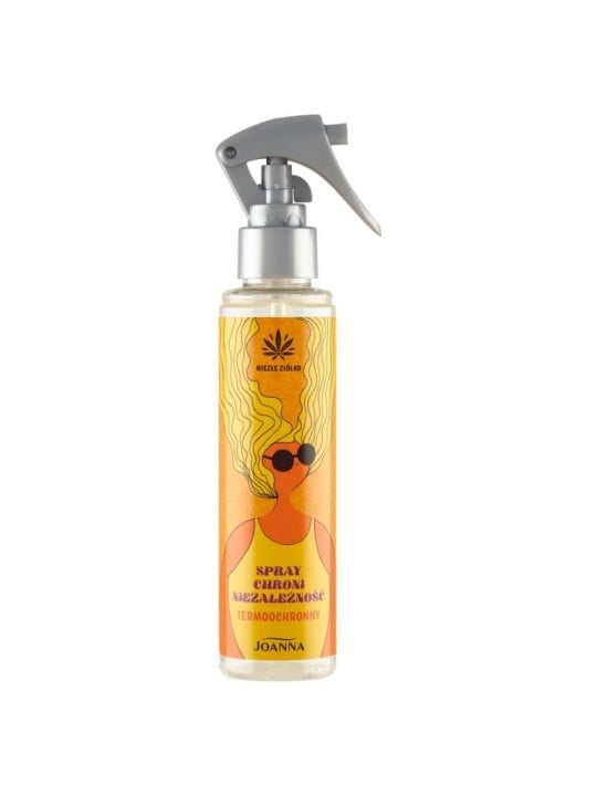 Joanna niezle ziółko spray termoprotettivo per capelli protegge l'indipendenza 150ml