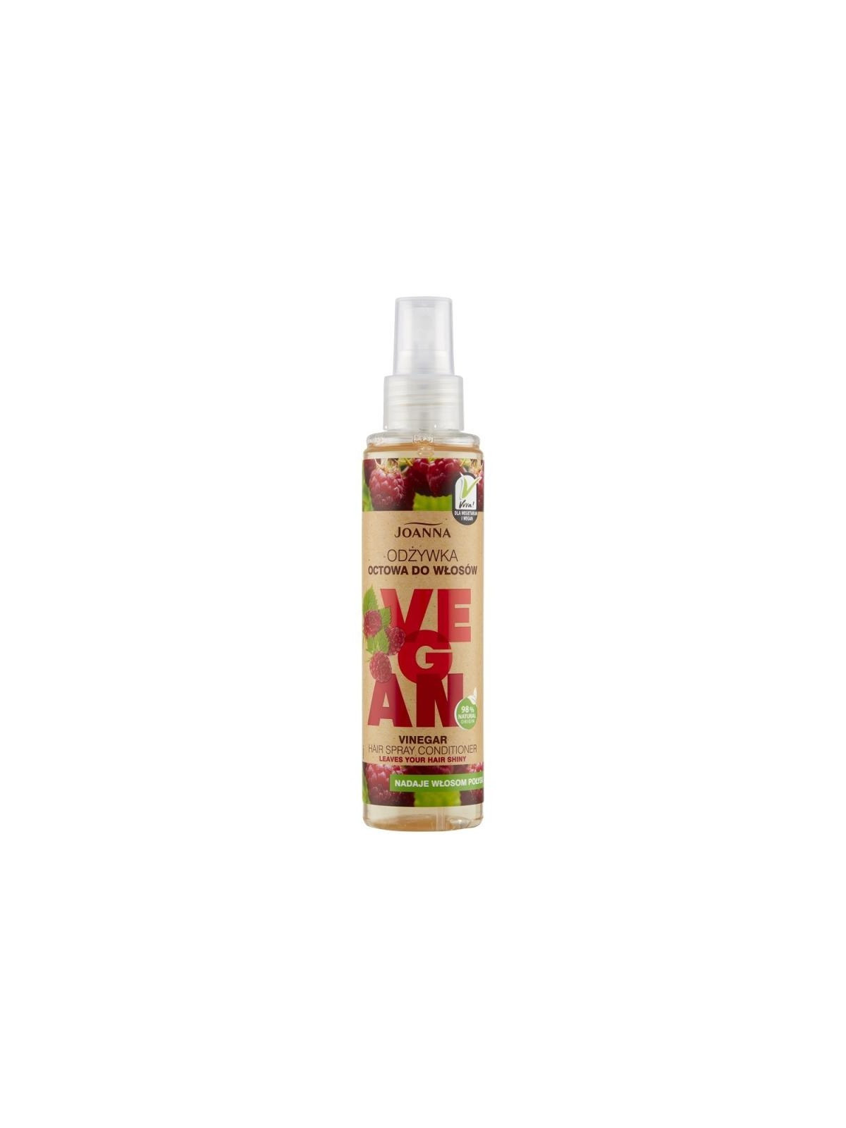 Joanna balsamo spray per capelli vegano all'aceto balsamo spray all'aceto 150 ml