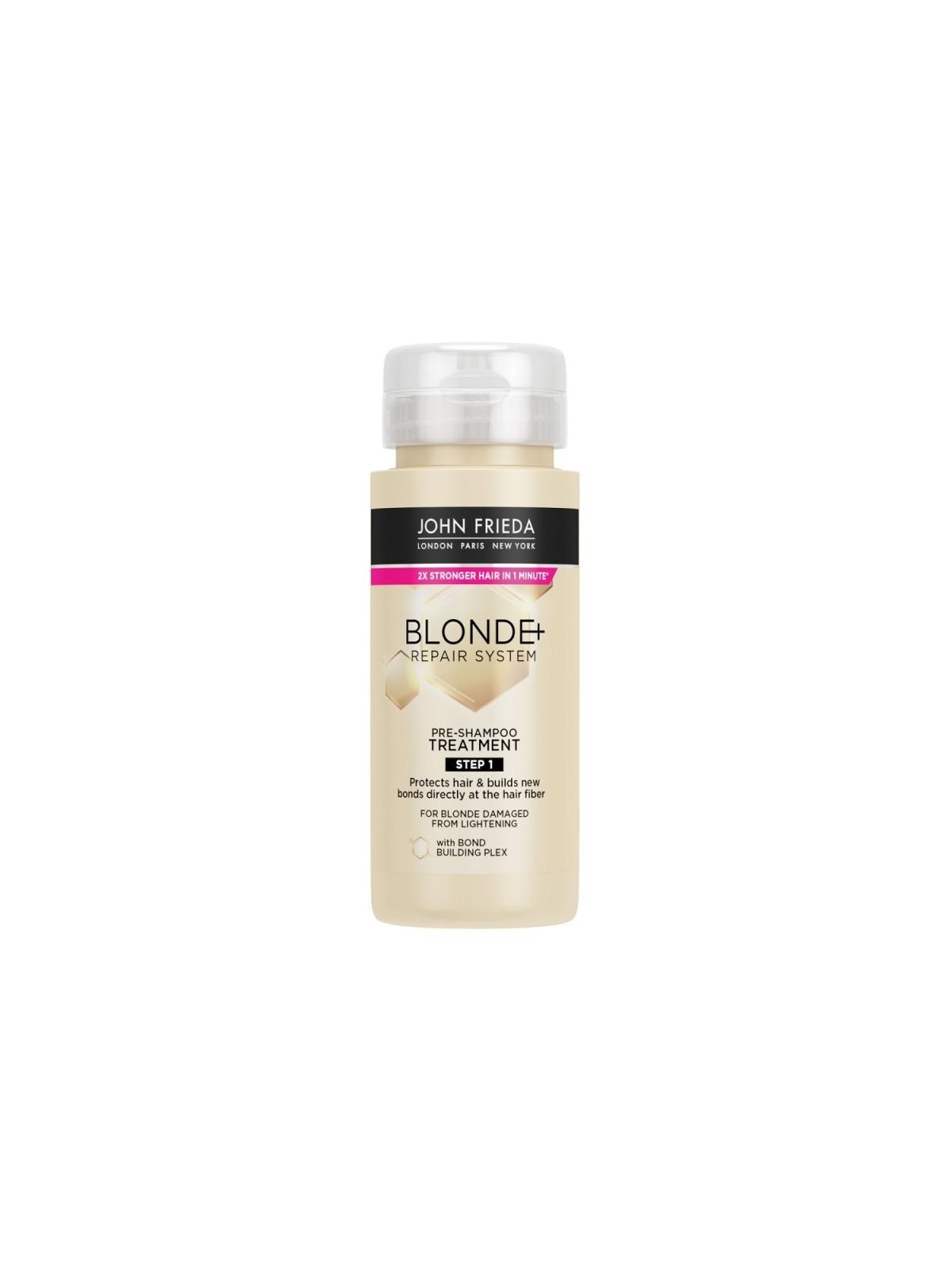 John frieda trattamento per capelli blonde+ repair system 100 ml