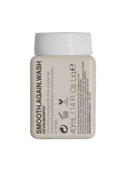 Kevin murphy shampoo lisciante smooth again wash per capelli spessi, shampoo lisciante per capelli fini 40 ml