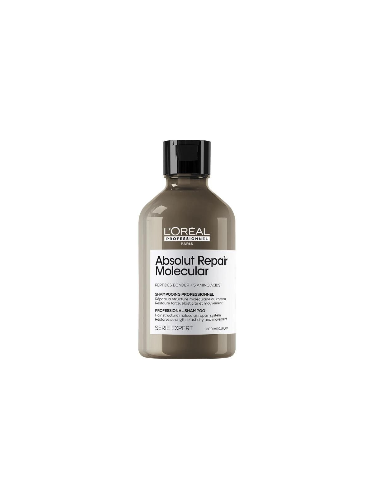 L'oreal professionnel absolut repair shampoo molecolare rinforzante per la struttura dei capelli 300 ml