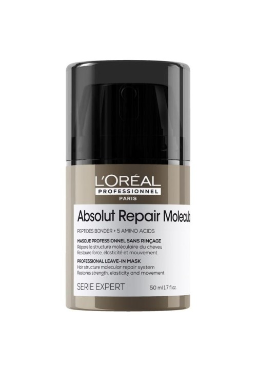 L'oreal professionnel serie expert absolut repair maschera molecolare rinforzante struttura capillare 50 ml