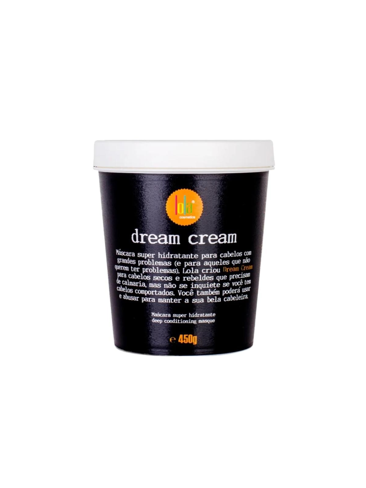 Lola cosmetics maschera idratante per capelli dream cream 450 g