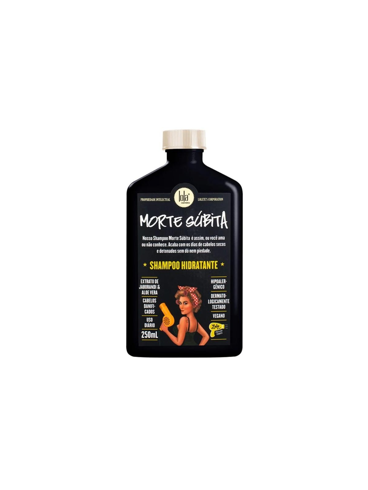 Lola cosmetics shampoo idratante morte subita per capelli 250 ml