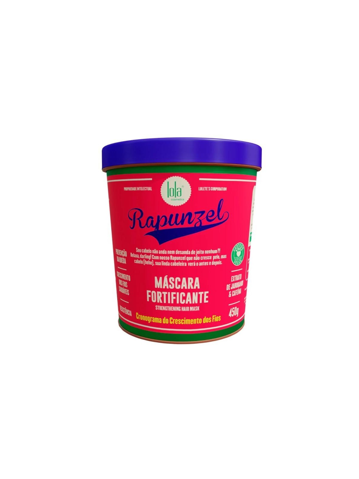 Lola cosmetics maschera per capelli ricrescita 450g