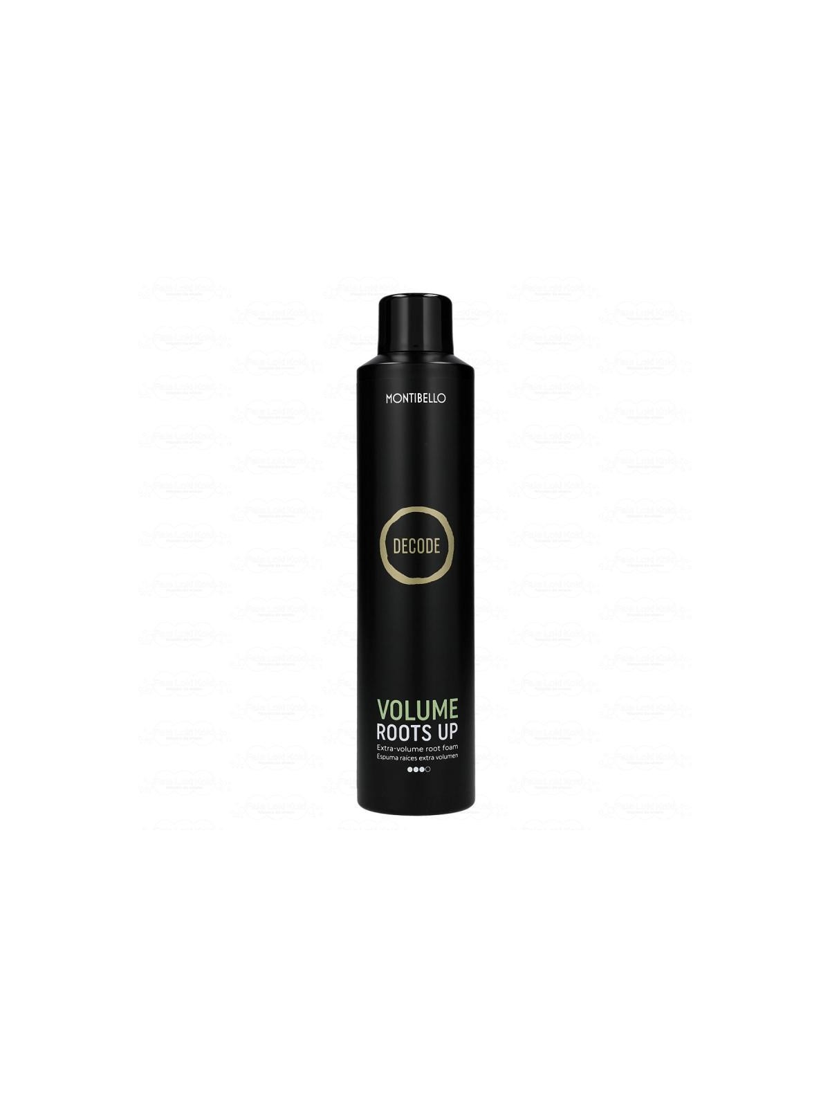 Montibello decode volume roots up mousse volumizzante per capelli 300 ml