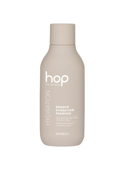 Montibello hop smooth hydration shampoo idratante per capelli secchi e crespi 300 ml